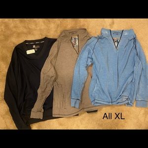 Margaritaville 1/4 zip pullover lot